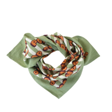 Foulard manika - pop corn...