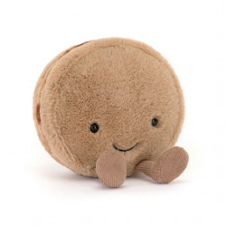 Peluche Mona macaron chocolate - Jellycat