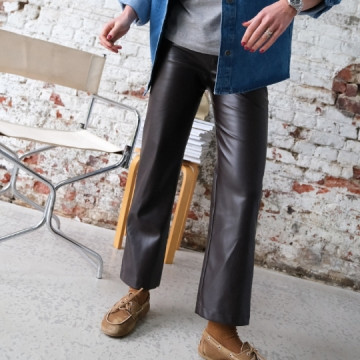 Pantalon Charles simili...