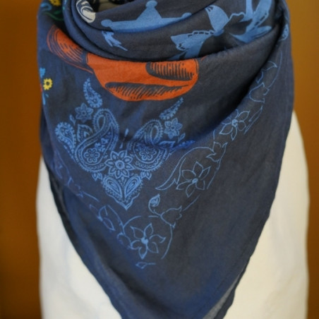 Foulard, HORTENSE