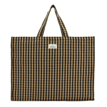 Sac week-end - vichy café -...