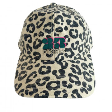Casquette adulte léopard -...