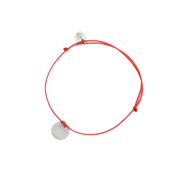Bracelet Mama - fil rose -...