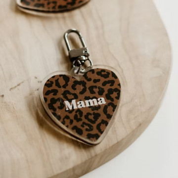 Porte-clés Mama Léopard -...