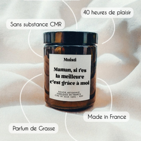 Bougie parfumée, MUISTI