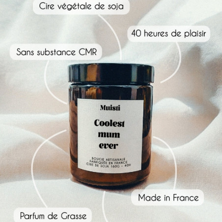 Bougie parfumée, MUISTI