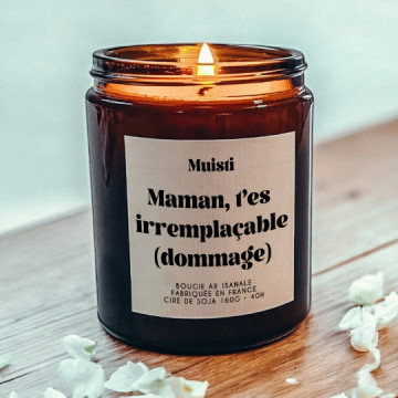 Muisti : bougie - maman...
