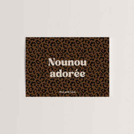 Carte à offrir, MON PETIT LEON Carte à offrir, MON PETIT LEON