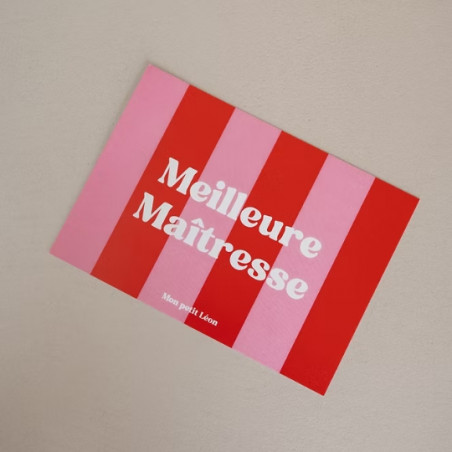 Carte à offrir, MON PETIT LEON
