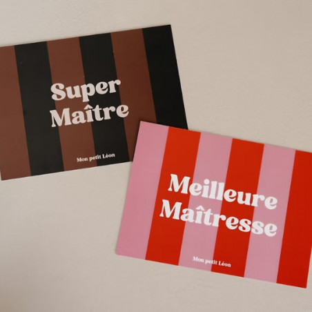Carte à offrir, MON PETIT LEON