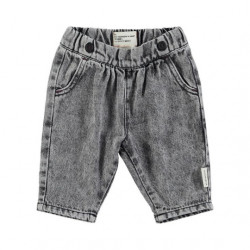 Piupiuchick : Jeans unisex bébé - washed black denim