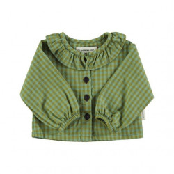 Piupiuchick : Blouse bébé - green checker