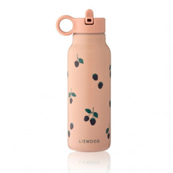Liewood : Gourde Falk 350ml - berry / pale tuscany