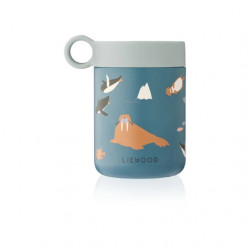 Liewood : Pot alimentaire Kiani - artic sea / ocean view