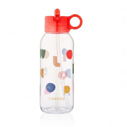 Liewood : Gourde Yang 500ml - characters / sandy