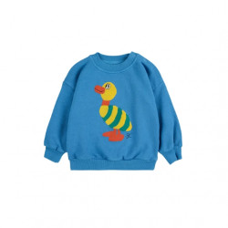 Bobo Choses : Sweatshirt bébé - striped duck