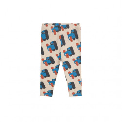 Bobo Choses : legging bébé - doggy mate all over
