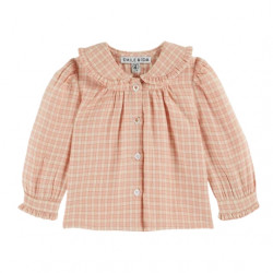 Emile et Ida : Blouse écolier enfant - col nœud