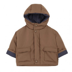 1+ in the family : Manteau Oskar - castagna
