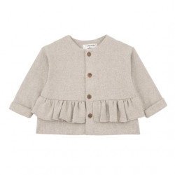 1+ in the family : Gilet Vanessa - tortora