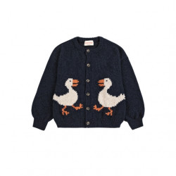 Bobo Choses : Cardigan jacquard bébé - la oca