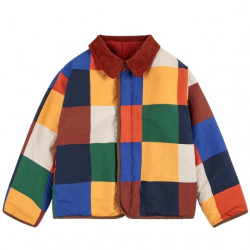 Bobo Choses : Manteau réversible enfant - multicolore