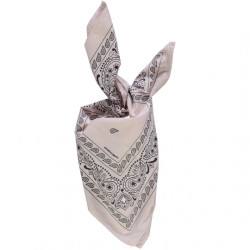 Poudre Organic : Foulard bandana - soft pink