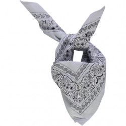 Poudre Organic : Foulard bandana - ballad blue