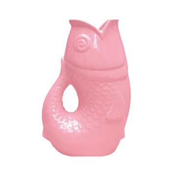 Vase poisson xxl - rose -...