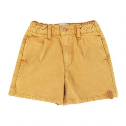 Piupiuchick : Short denim enfant - camel