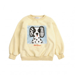 Bobochoses : Sweat Van dog enfant - yellow