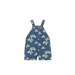 Tiny Cottons : Salopette Dungaree medium bébé - wash denim