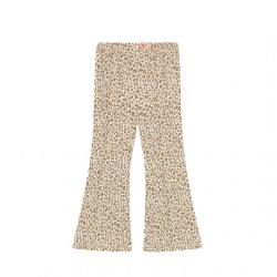Tiny Cottons : Pantalon imprimé léopard enfant - crème