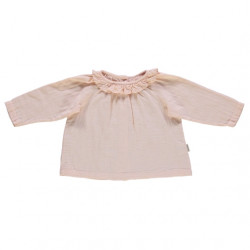 Poudre Organic : Blouse Charme bébé - scallop shell