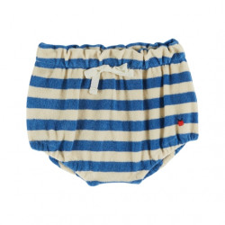 Émile & Ida : Bloomer rayure bébé - mer