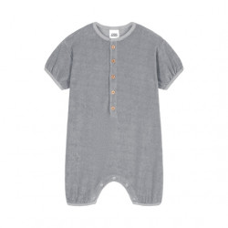 Studio Boheme : Romper Bebecito bébé - silver blue