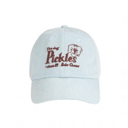 Bobochoses : Casquette Pickles the dog denim - light blue