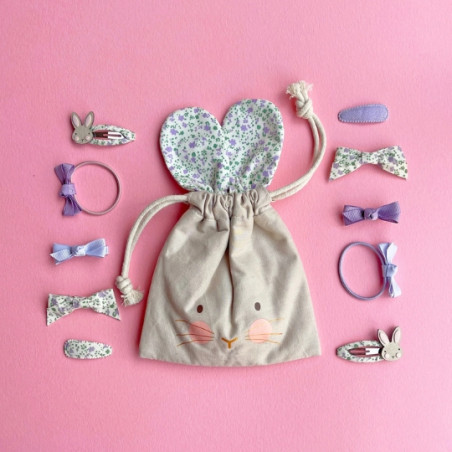 Barrette à cheveux, Mimi et Lula 