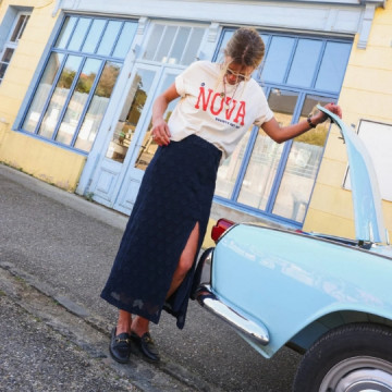 Hortense : Jupe Celeste -...