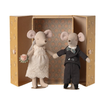 Maileg : Couple de mariés...