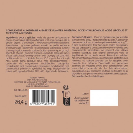Complément alimentaire, AIME