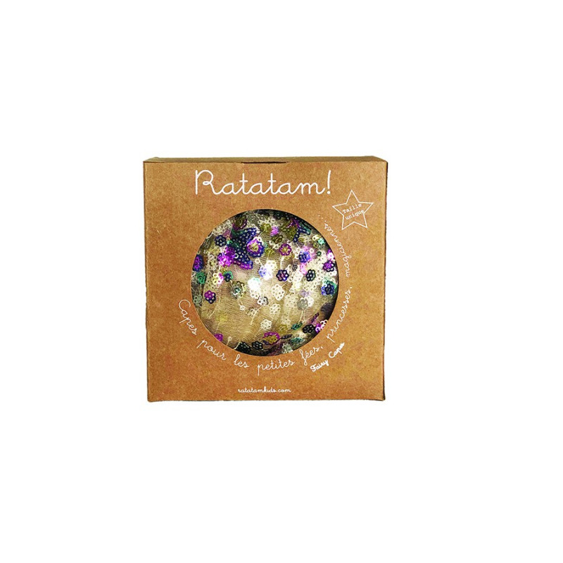 Cape De Fée Brodée Multicolore - Ratatam