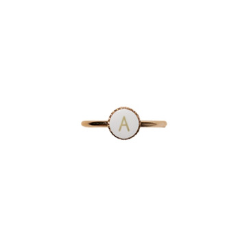 BBUBLE  : Bague plaque or...