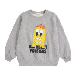 Bobo Choses : Sweat-shirt enfant - bigtooth lemon
