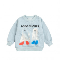 Bobo Choses : Sweat-shirt bébé - booty ghosts