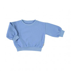 Poudre Organic : Sweat-shirt Jojoba bébé - little boy blue