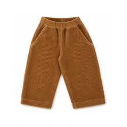 Poudre Organic : Pantalon velours côtelé Coing bébé - breen
