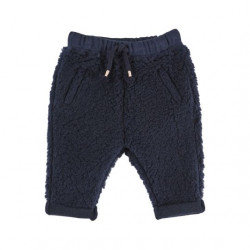 Émile & Ida : Pantalon moumoute bébé - midnight