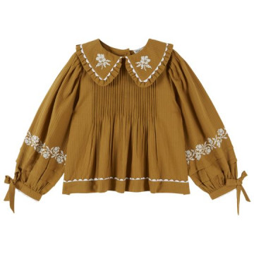 Émile & Ida : Blouse brodée...