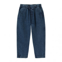 Émile & Ida : Pantalon élastiqué enfant - denim